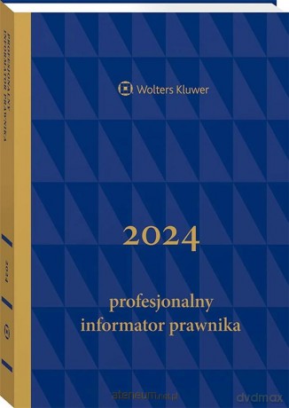 Profesjonalny Informator Prawnika 2024 gratowy B5 [KSIĄŻKA]
