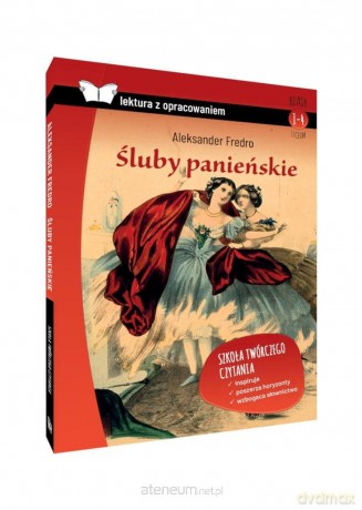 Śluby panieńskie. Z opracowaniem - Aleksander Fredro [KSIĄŻKA]