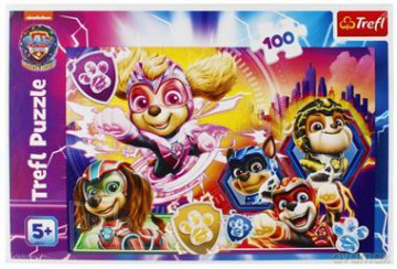 TREFL 100 el. Poznaj Mighty Pups [PUZZLE]
