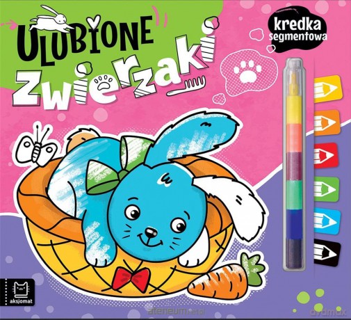 Ulubione zwierzaki. Kredka segmentowa - Anna Podgórska [KSIĄŻKA]