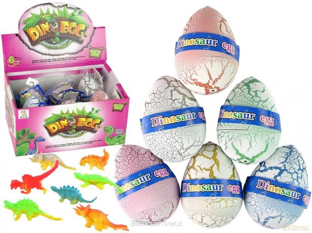 Wykluwające się magiczne jajko dinozaura 7,5cm [FIGURKA]