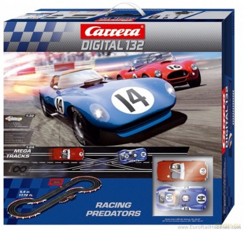 CARRERA Digital 132 Racing Predators 30156 [ZABAWKA]