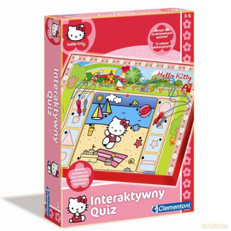 CLEMENTONI Gra Quiz Hello Kitty interak. 60701 [GRA]
