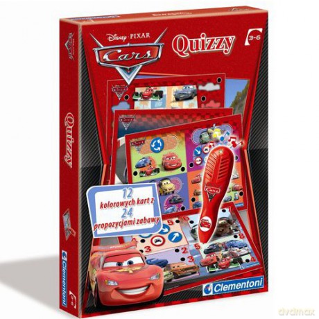CLEMENTONI Gra Quizzy Cars 2 60705 [GRA]