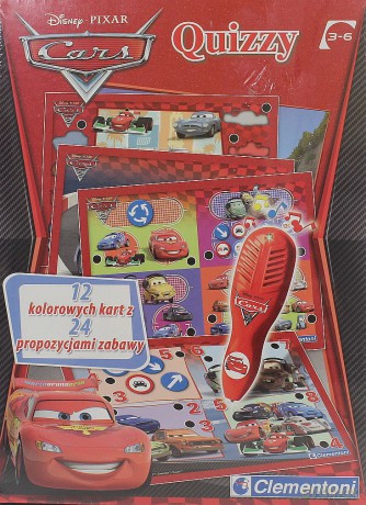 CLEMENTONI Gra Quizzy Cars 2 60705 [GRA]