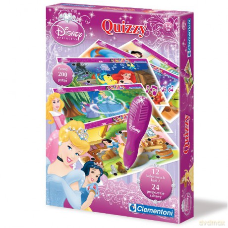 CLEMENTONI Gra Quizzy Księżniczki 60706 [GRA]