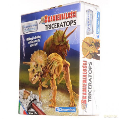 CLEMENTONI Skamieniałości Triceratops 60712 [ZABAWKA]