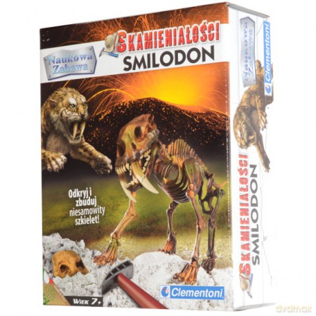 CLEMENTONI Skamieniałości Smilodon 60714
