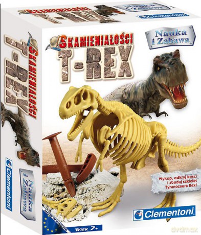 CLEMENTONI SKAMIENIAŁOŚCI TREX 60007 [ZABAWKA]