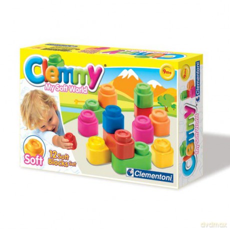 CLEMENTONI Klocki Clemmy 12 el. 14706 [KLOCKI]