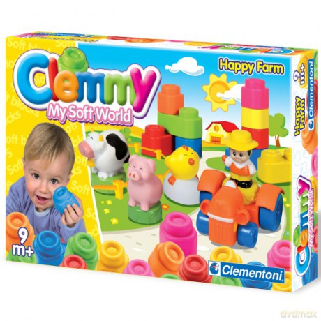 CLEMENTONI Klocki Clemmy Farma 14775 [KLOCKI]
