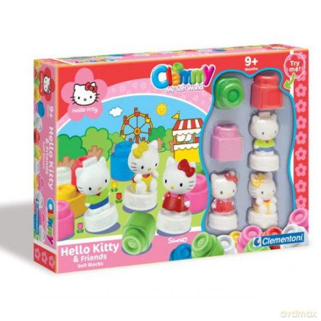 CLEMENTONI Klocki Clemmy Hello Kitty 14819 [KLOCKI]