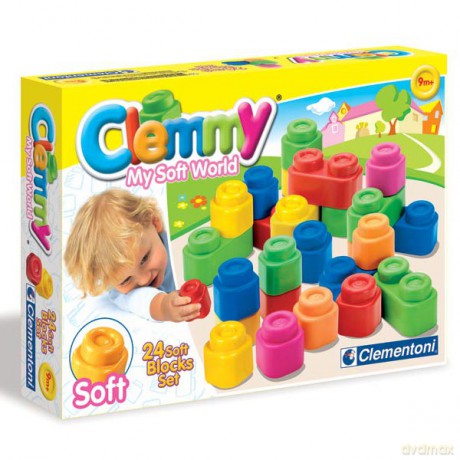 CLEMENTONI Klocki Clemmy 24 el. 14707 [KLOCKI]