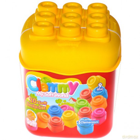 CLEMENTONI Klocki Clemmy 20 el 14741 [KLOCKI]