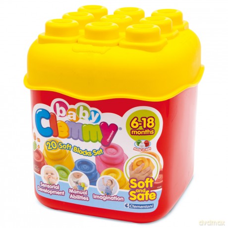 CLEMENTONI Klocki Clemmy 20 el 14741 [KLOCKI]