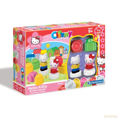 CLEMENTONI Klocki Clemmy Hello Kitty 14813 [KLOCKI]