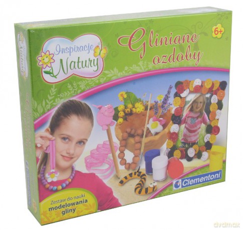 CLEMENTONI INSPIRACJE NATURY GLIN.OZDOBY 60680 [ZABAWKA]