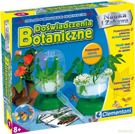 CLEMENTONI ZEST. DYDAKT. ŚREDNI BOTANIKA 60682 [ZABAWKA]