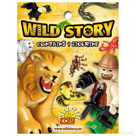 COBI Wild Story Figurka z akcessoriami 22010 [ZABAWKA]