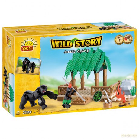 COBI Wild Story Chatka w Dżungli 100 kl. 22100 [ZABAWKA]