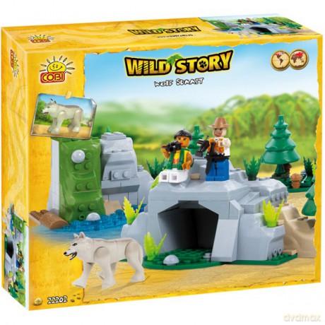 COBI Wild Story Wilcza Góra 200 kl. 22202 [ZABAWKA]