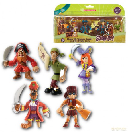 SCOOBY DOO Piracki Gang 5 Fig. CHA-3443 [ZABAWKA]