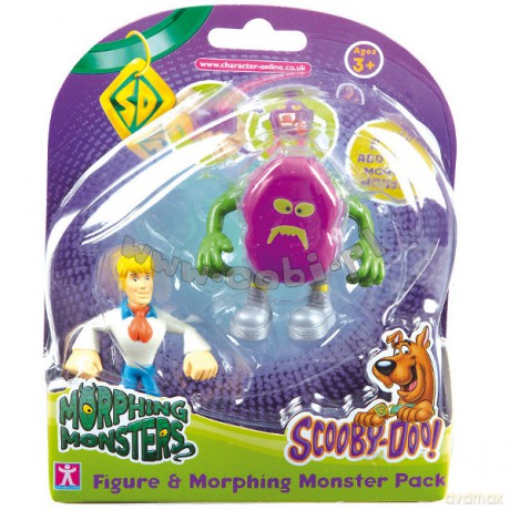 SCOOBY-DOO Figurka z potworem 2pak. CHA-04153 [ZABAWKA]