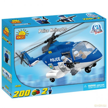 COBI Action Town; Helikopter Policyjny 1535 [KLOCKI]