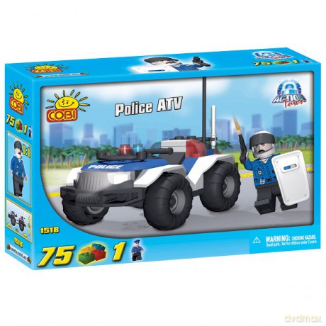 COBI CITY; POLICJA 75 KL. 1518 [KLOCKI]