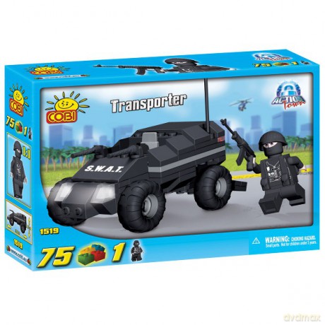 COBI CITY; TRANSPORTER 75 KL. 1519 [KLOCKI]