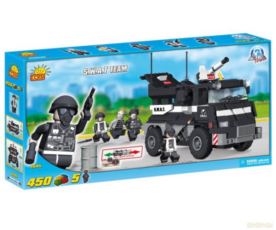 COBI CITY; S.W.A.T. TEAM 450 KL. 1545 [KLOCKI]