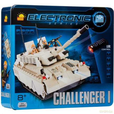 COBI Electronic Czołg Challenger Piaskow 21901 [KLOCKI]