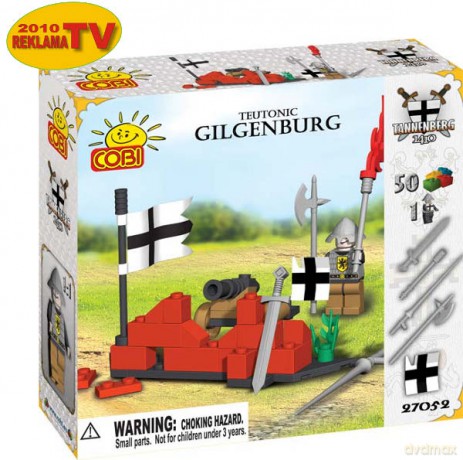 COBI Grunwald Krzyżacki Mur Obronny 50 27052 [KLOCKI]