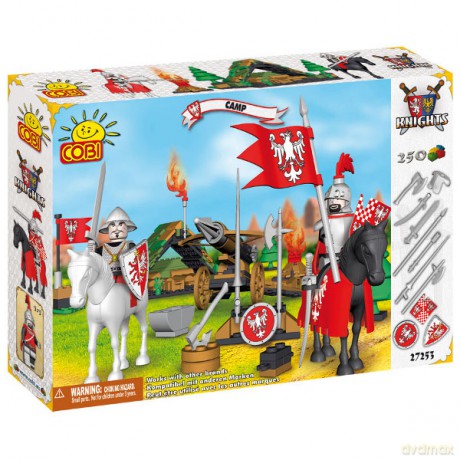 COBI Knights Obóz leśny 250 kl. 27253 [KLOCKI]