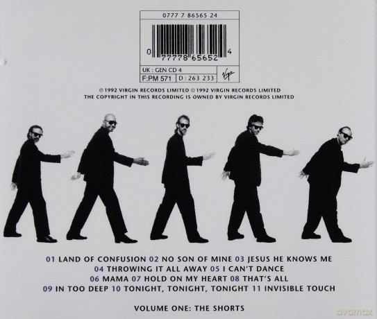Genesis: Live - The Way We Walk vol. 1 [CD]