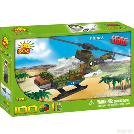 COBI ARMIA HELIKOPTER COBRA 100 KL. 2218 [KLOCKI]