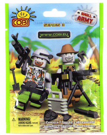 COBI Armia 1 Figurka z akces. seria 3 2003 [KLOCKI]