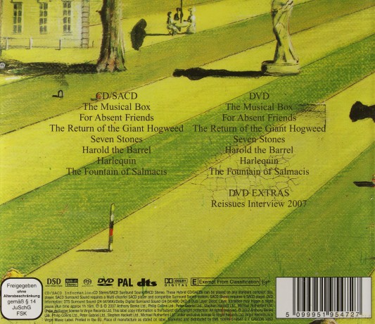 Genesis: Nursery Crime [SACD]+[DVD]