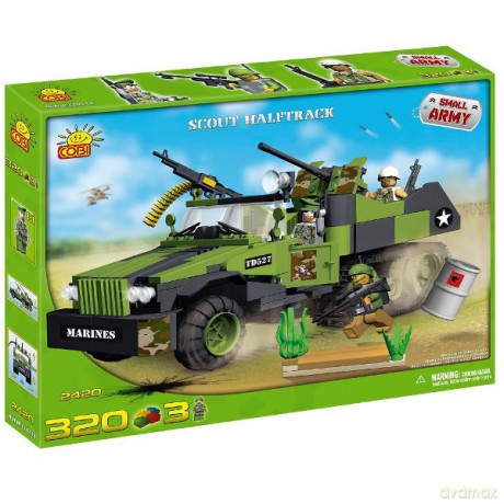 COBI Armia; Scout Halftrack 320 kl. 2420 [KLOCKI]