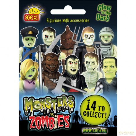 COBI Monsters 1 Figurka z akcesoriami 28001 [KLOCKI]