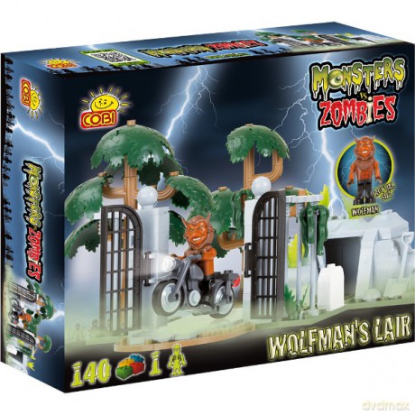 COBI Monsters Kryjówka Wilkołaka 140 kl. 28142 [KLOCKI]