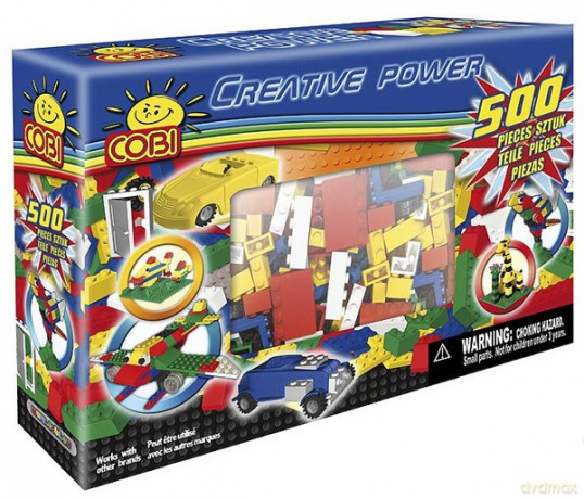 COBI Creative Power Zest. 500 Klocków 20500 [KLOCKI]