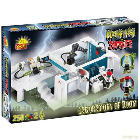 COBI Monsters laboratorium Zombi 250 kl. 28251 [KLOCKI]