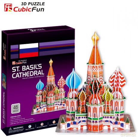 PUZZLE 3D ST.BASILS KATEDRA C707H [PUZZLE]