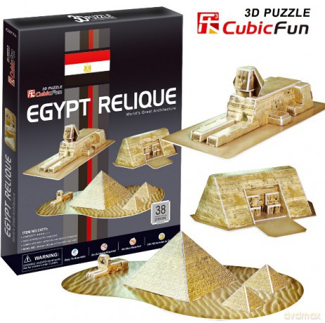 PUZZLE 3D EGIPSKIE BUDOWLE C077H [PUZZLE]