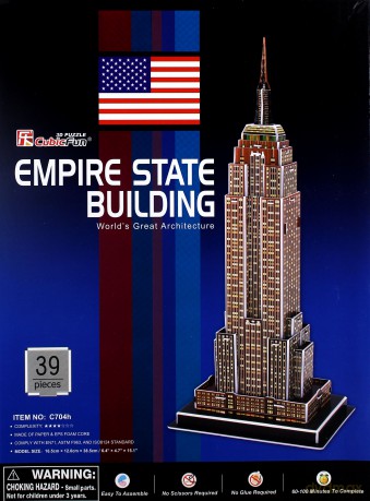 PUZZLE 3D EMPIRE STATE BUILDING C704H [PUZZLE]