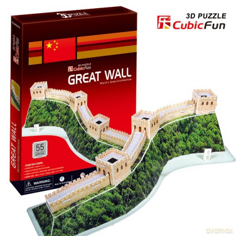 PUZZLE 3D WIELKI MUR CHIŃSKI C069H [PUZZLE]