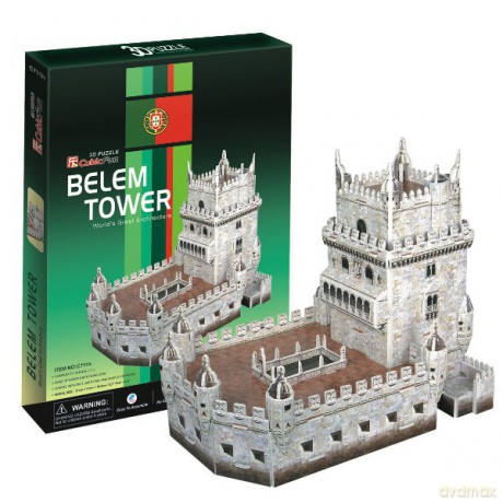 PUZZLE 3D BUDOWA BELEM TOWER C711H [PUZZLE]