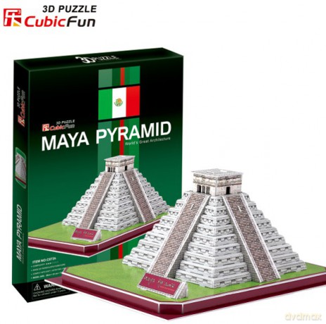 PUZZLE 3D Piramida Maya C073H [PUZZLE]