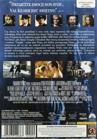 Święty [DVD]